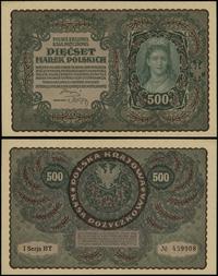 500 marek polskich 23.08.1919, seria I-BT 459908