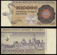 200.000 złotych 01.12.1989, seria P, numeracja 3