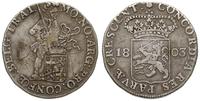 silver dukat 1802, Utrecht, srebro 27.83 g, Dav.