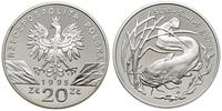 20 złotych 1995, Warszawa, Sum, piękne, moneta w