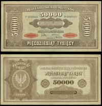 50.000 marek polskich 10.10.1922, seria P, numer
