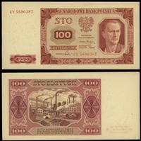 100 złotych 01.07.1948, seria CY, numeracja 5680