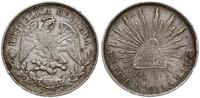 peso 1899 Mo.A.M, Meksyk, srebro 27.1 g, KM. 409