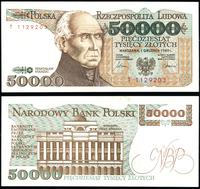 50.000 złotych 1.12.1989, seria i numeracja T 11