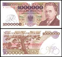 1.000.000 złotych 15.02.1991, seria i numeracja 