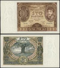 100 złotych 09.11.1934, seria C.B., numeracja 75