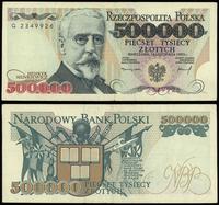 500.000 złotych 16.11.1993, seria G, numeracja 2