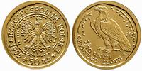 50 złotych 1995, Orzeł Bielik, złoto 3.18 g