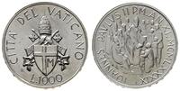 1.000 lirów 1989 / rok XI, srebro 14.60 g, Berma