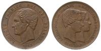 10 centimów 1853, Aw: Głowa Leopolda I w lewo, L