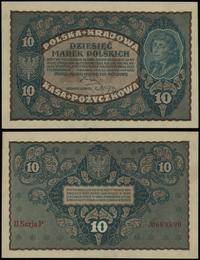 10 marek polskich 23.08.1919, seria II-P, numera