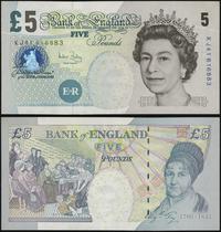 5 funtów 2002 (2004), seria KJ41, numeracja 6168