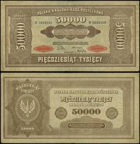 50.000 marek polskich 10.10.1922, seria W, numer