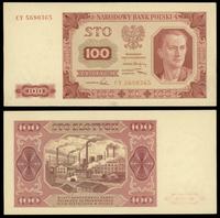 100 złotych 01.07.1948, seria CY, numeracja 5680