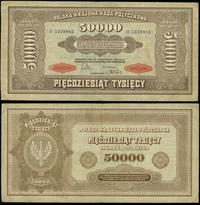 50000 marek polskich 10.10.1922, seria O, numera