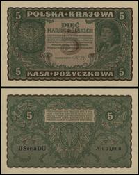 5 marek polskich 23.08.1919, seria II-DU 634060,