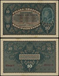 10 marek polskich 23.08.1919, seria II-V 630476,
