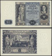 20 złotych 11.11.1936,  , seria AE, numeracja 45