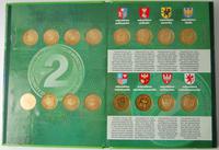 Polska, zestaw 16 monet o nominale 2 złote w albumie 