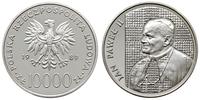 10.000 złotych 1989, Warszawa, Jan Paweł II, lek