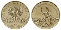 2 złote 1997, Warszawa, Jelonek Rogacz, patyna, 