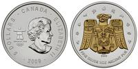 5 dolarów 2009, "Totem kanadyjski", srebro "999"