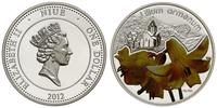 dolar 2012, "Lilium armenum", srebro "925" 28.22