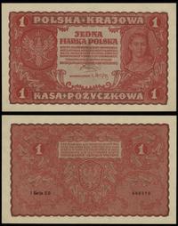 1 marka polska 23.08.1919, seria I-CD, numeracja