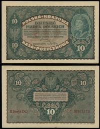10 marek polskich 23.08.1919, seria II-DQ, numer