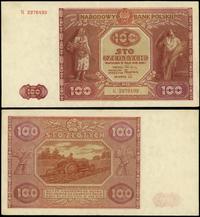 100 złotych 15.05.1946, seria N, numeracja 29784