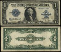 1 dolar 1923, seria M63393331D, niebieska pieczę