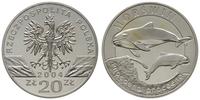 20 złotych 2004, Warszawa, Morświn, srebro ''925