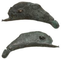 brąz w kształcie delfina  V-IV w. pne, brąz 1.68