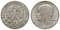 Polska, 5 złotych, 1932 bez znaku menniczego