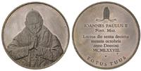 1978, wybór papieża Jan Pawła II, srebro 38 mm, 