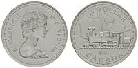 dolar 1981, Kolej Transkontynentalna, srebro "50