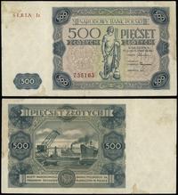 500 złotych 15.07.1947, seria I2, numeracja 7351