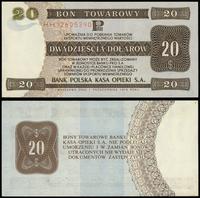 Polska, bon na 20 dolarów, 01.10.1979