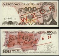 100 złotych 17.05.1976, czerwone ukośne "WZÓR" /