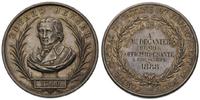 medal - szczepienia 1888, srebro 41 mm, 35.69 g