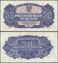 50 złotych  1944, w klauzuli "obowiązkowym", ser