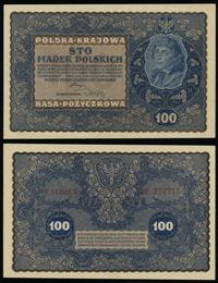 100 marek polskich 23.08.1919, seria IF-X, numer