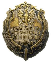 1918, Pamiątka Wyzwolenia Kolei Polskich, miedź 