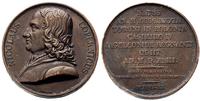 1820, brąz 41 mm, wysoki relief,  medal będzie p