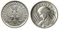 1 złoty 1925, Londyn, Kobieta z kłosami, dość ła
