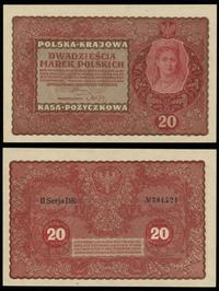 20 marek 23.08.1919, seria II-DK, numeracja 3017