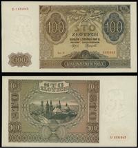 100 złotych  01.08.1941, seria D, numeracja 1531