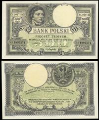 500 złotych 28.02.1919, Seria A numeracja 189757
