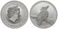 1 dolar 2010 P, Perth, Australijski ptak Kookabu
