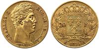 20 franków 1825/A, złoto 6.41 g